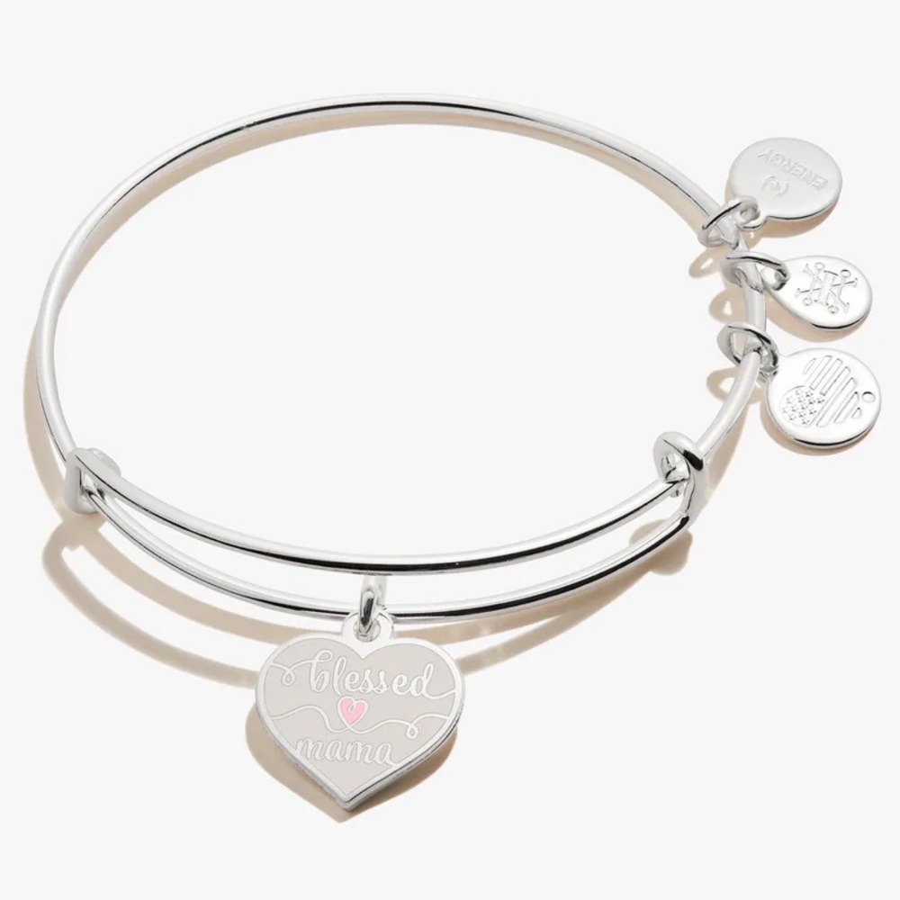 Alex and Ani Blessed Mama Charm Bangle